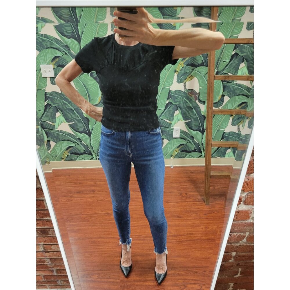 NWT Michael Stars Stylized T-shirt in Black